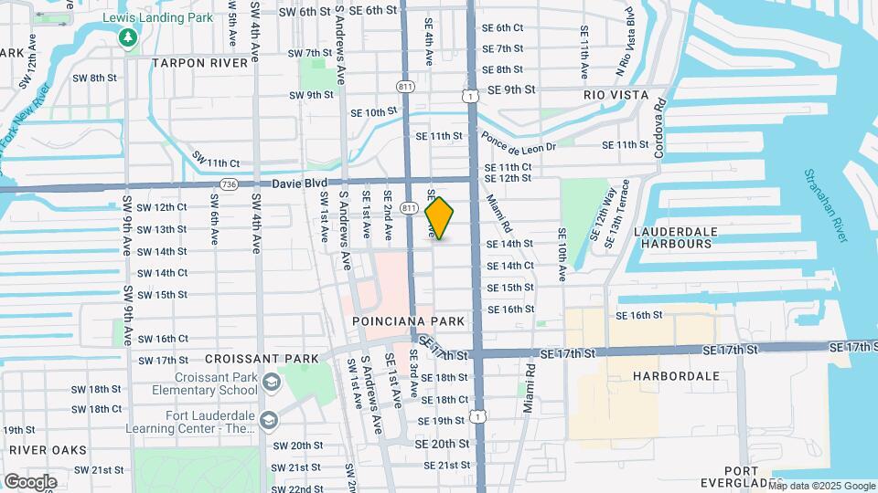 416 SE 14th St Map and Location Details