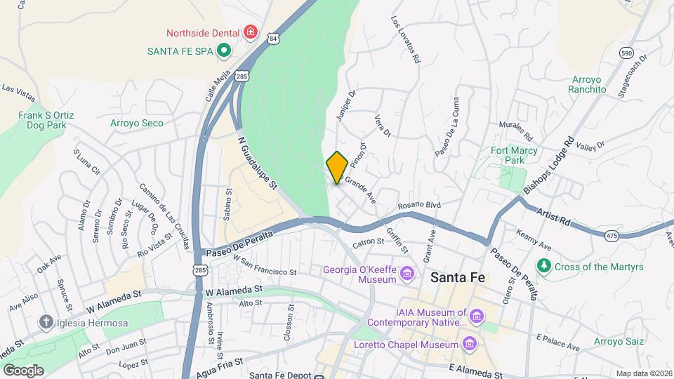 602 Griffin St Map and Location Details