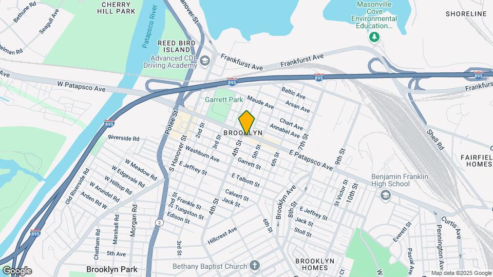 411 E. Patapsco Ave Baltimore, MD 21225 Map and Location Details