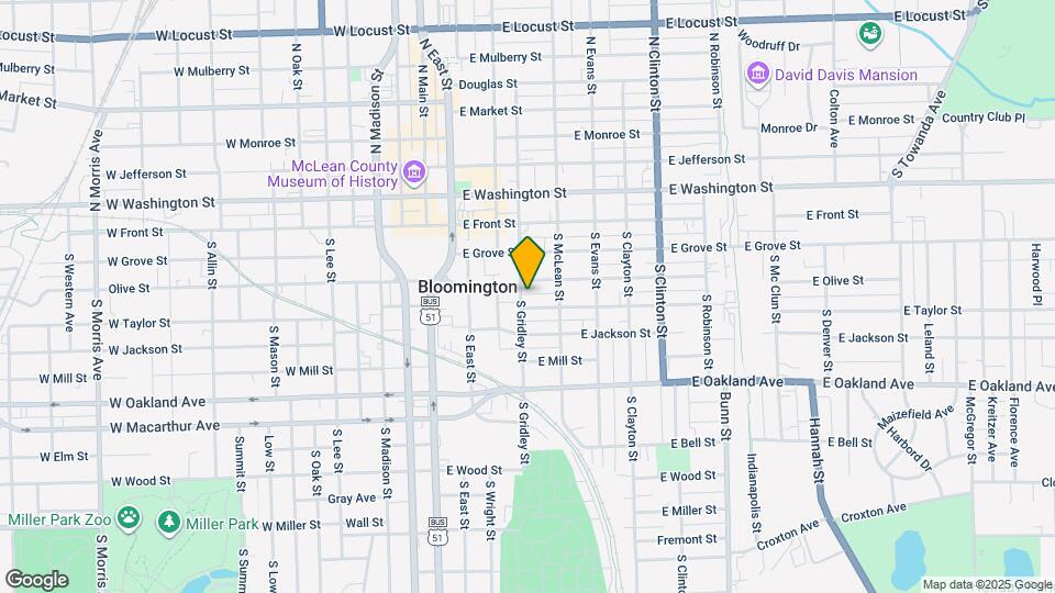 306 S Gridley St Map and Location Details