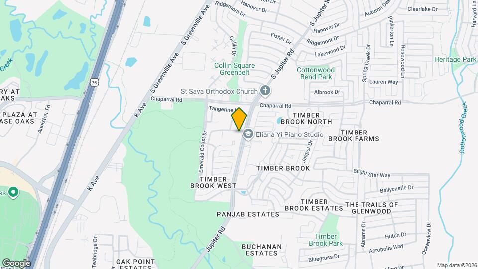 2832 Gooseberry Dr Mapa y Detalles de la Ubicación