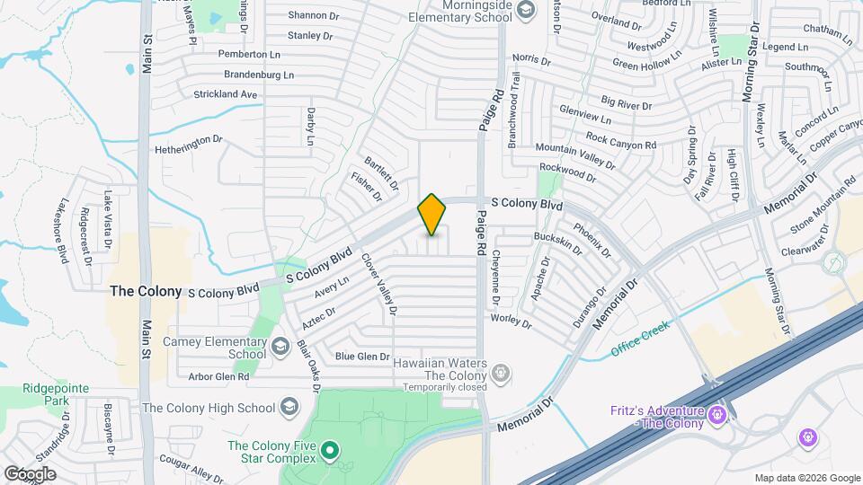 4909 Avery Cir Map and Location Details