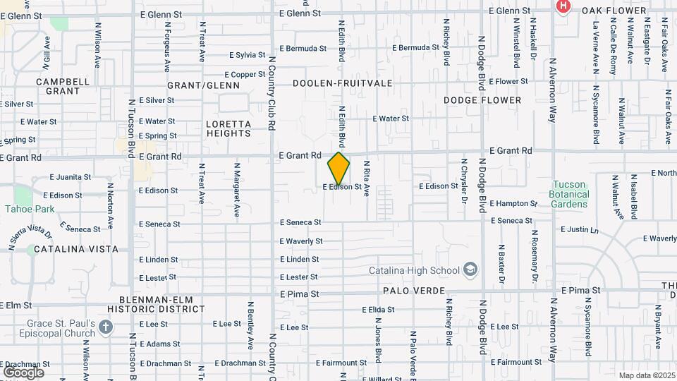 3246 E Edison St Mapa y Detalles de la Ubicación