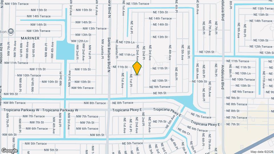 1012 NE 2nd Ave Map and Location Details