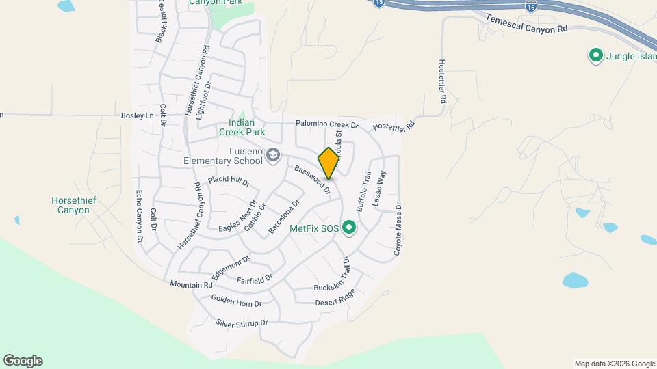 13692 Basswood Dr Map and Location Details