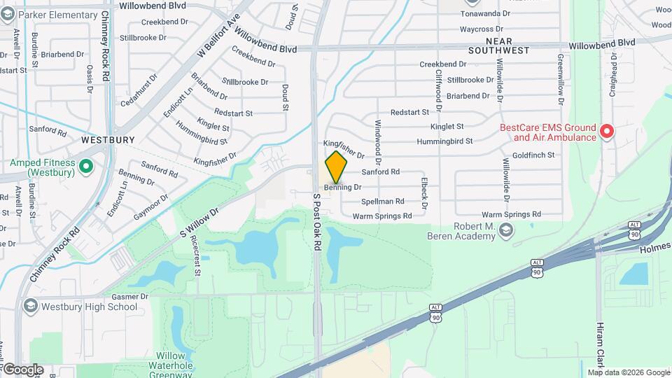 4859 Benning Dr Map and Location Details