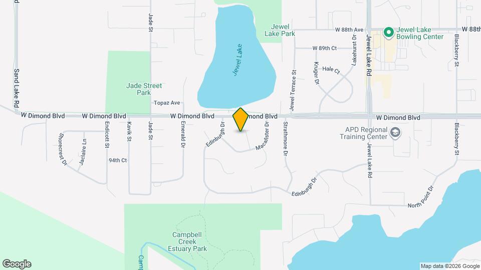 9214 Kirkwall Cir Map and Location Details