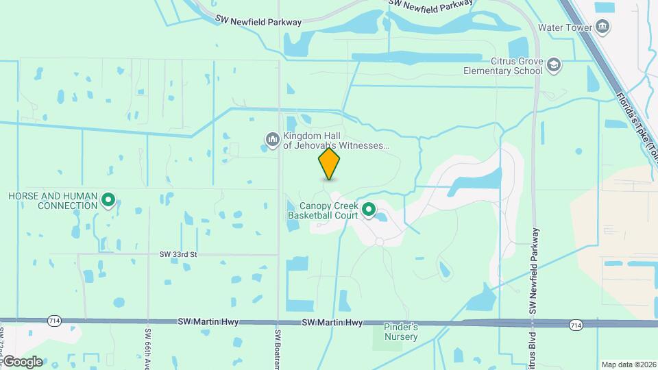 2989 SW Goldenglow Dr Map and Location Details