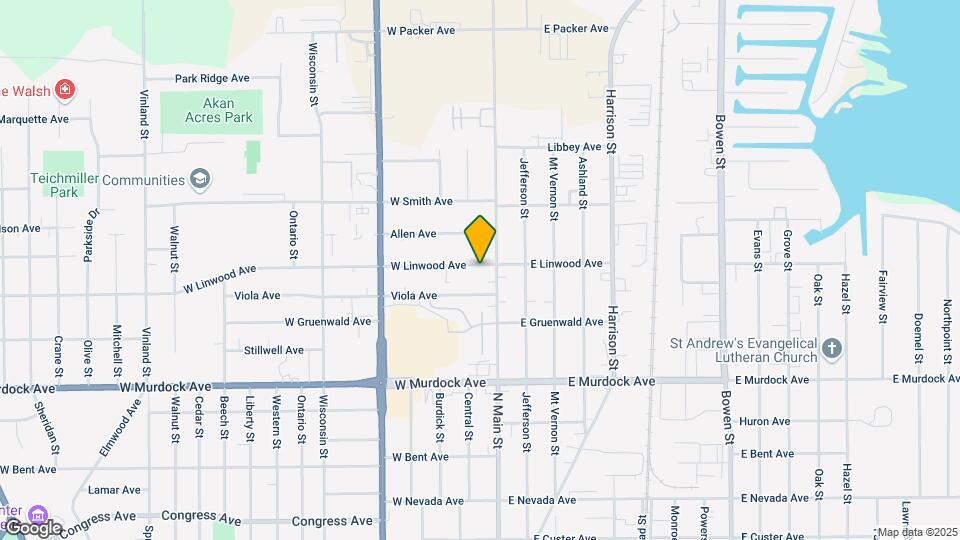17 W Linwood Ave Map and Location Details
