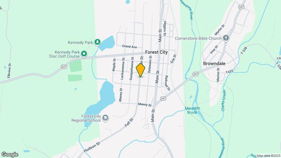 420 Hudson St Map and Location Details