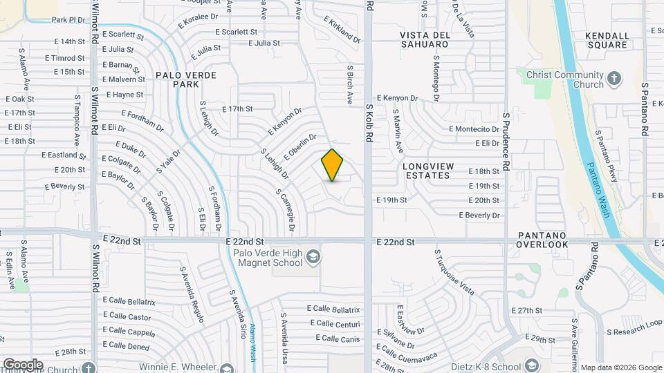 836 S Langley Ave Map and Location Details