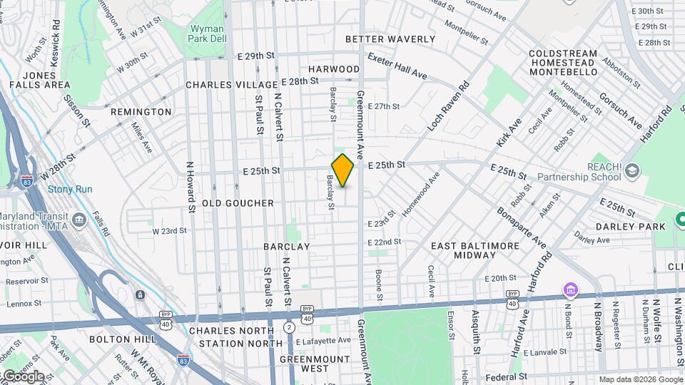 2428 Brentwood Ave Map and Location Details