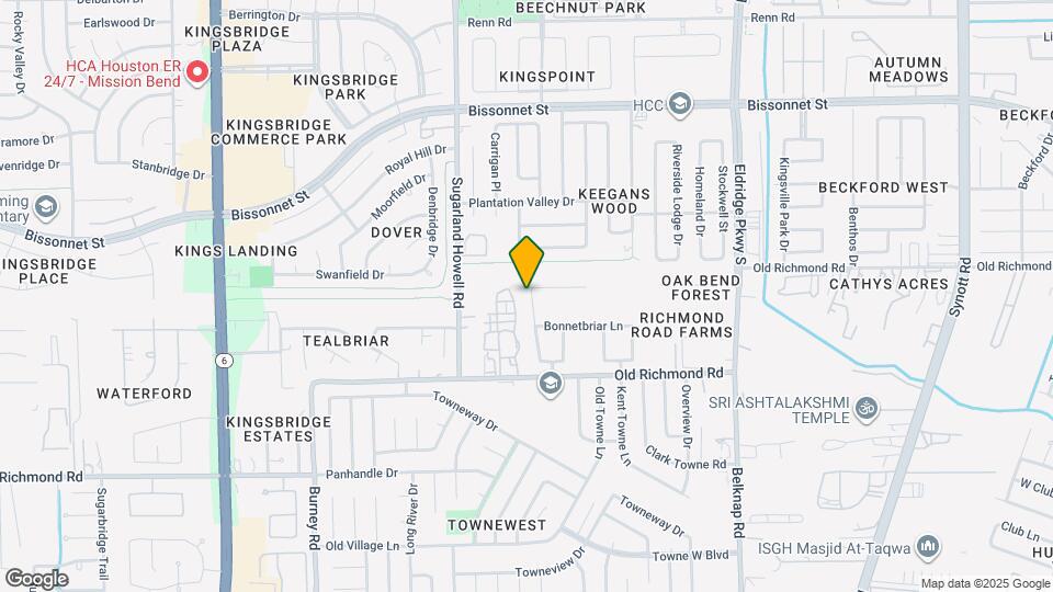 9622 Sugarblossom Ln Map and Location Details