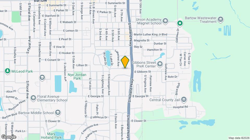 1445 E Stuart St Map and Location Details