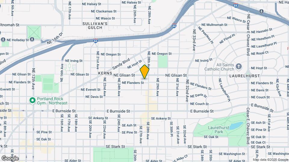2715 NE Flanders St Map and Location Details