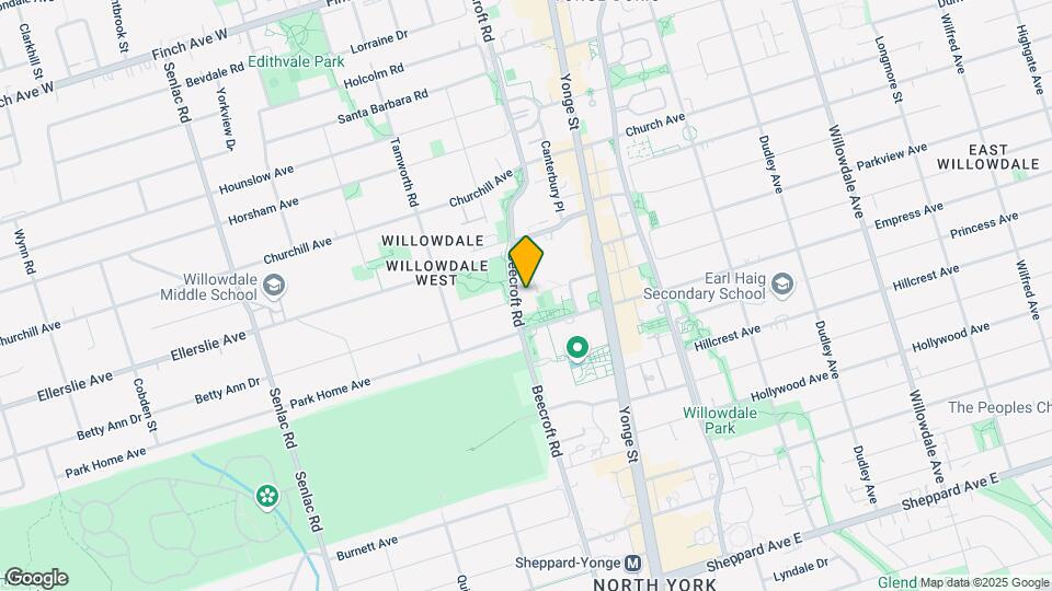 233 Beecroft Rd Map and Location Details