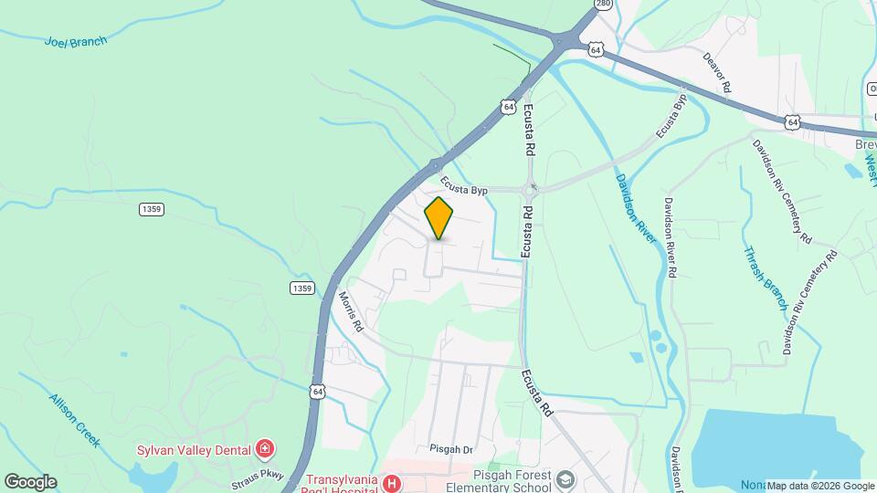 51 Little Bend Ln, Unit B Map and Location Details