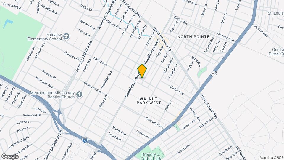 5721 Floy Ave Map and Location Details