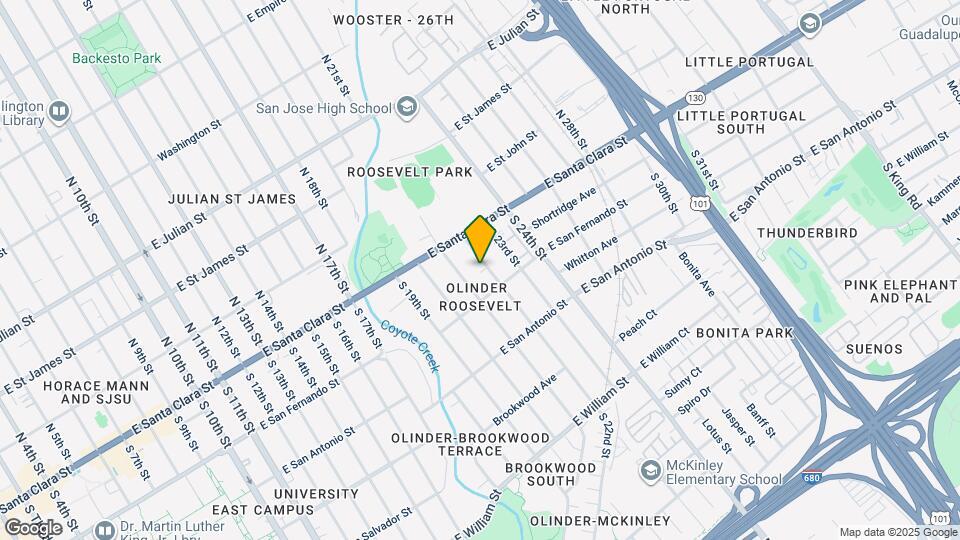 45 S 22nd St, Unit C Map and Location Details