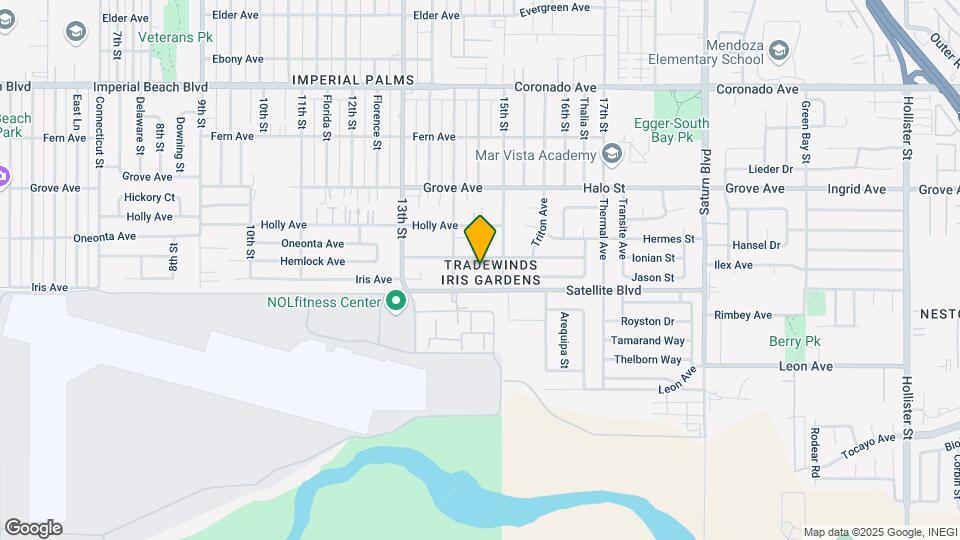 1451 Hemlock Ave Mapa y Detalles de la Ubicación
