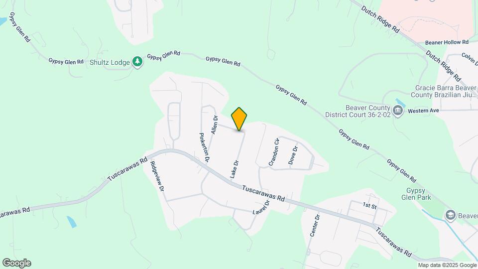 185 Woodridge Dr Map and Location Details