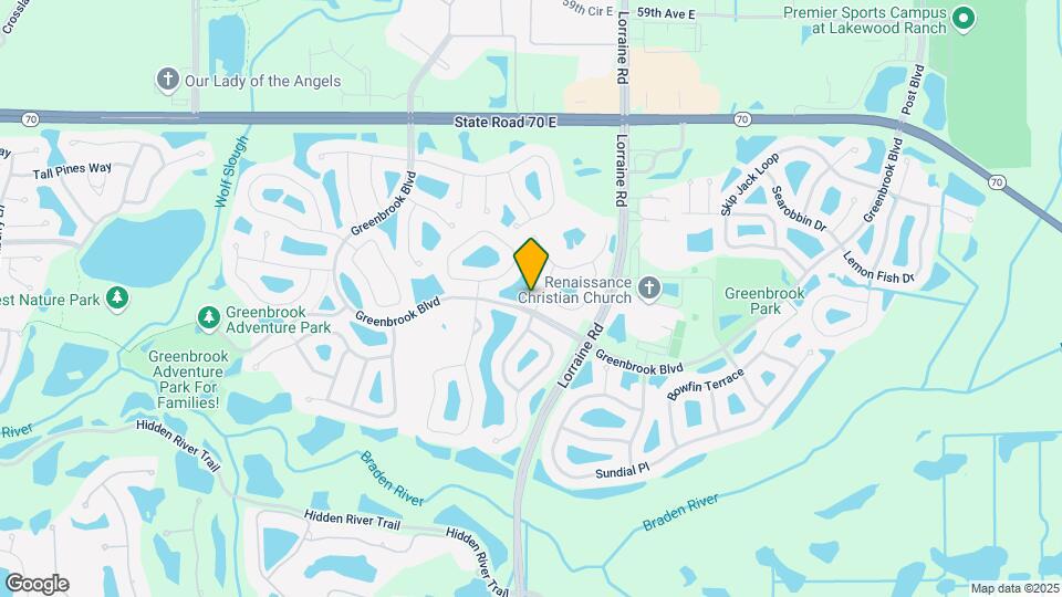 6448 Orchard Oriole Ln Map and Location Details