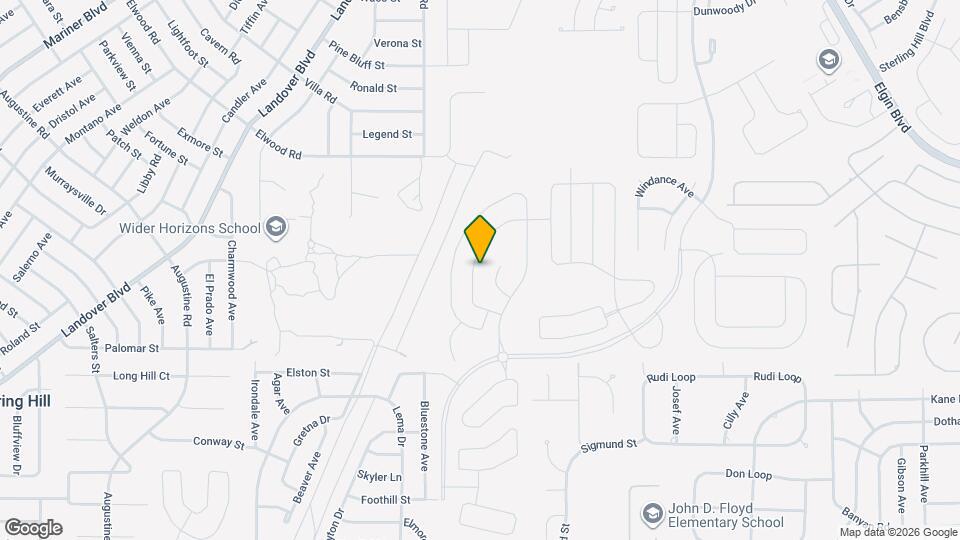 3598 Hornbeam Rd Map and Location Details