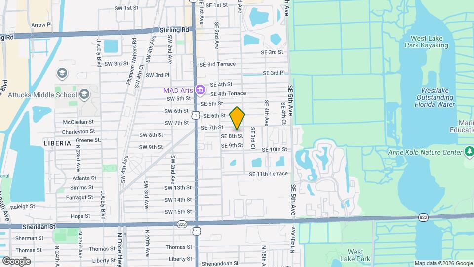 231 SE 8th St Map and Location Details