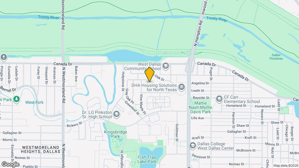 4022 Cedar Elm Ln Map and Location Details