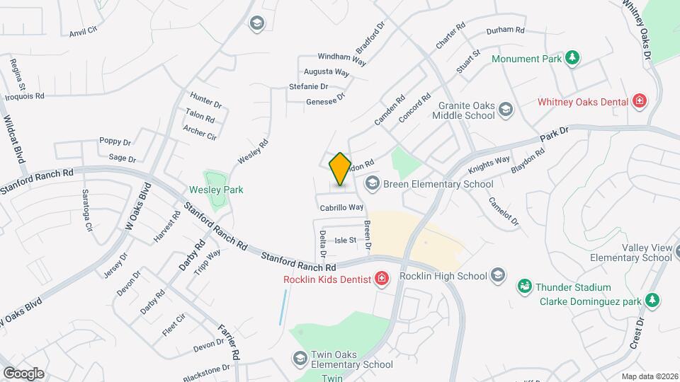 2701 San Marcos Ct Map and Location Details