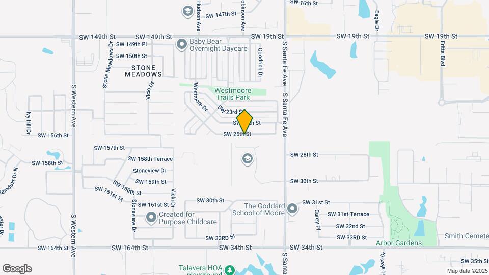 1306 SW 25th St Map and Location Details
