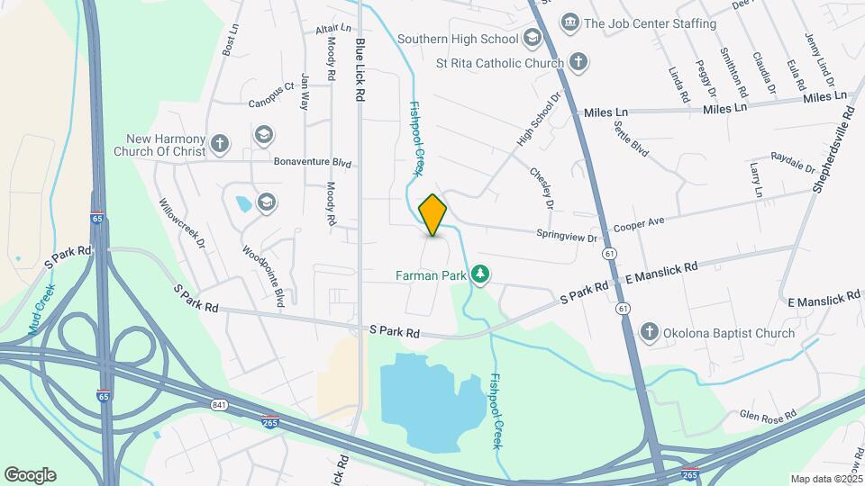 4200 Narcissus Dr Map and Location Details