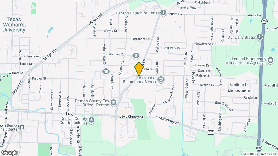 800 Audra Ln Map and Location Details