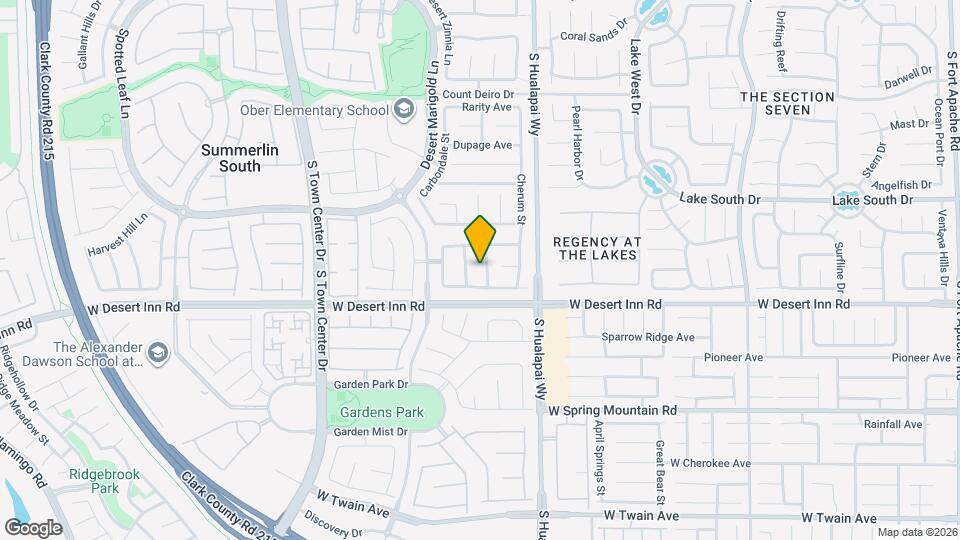 3275 Phantom Rock St Map and Location Details