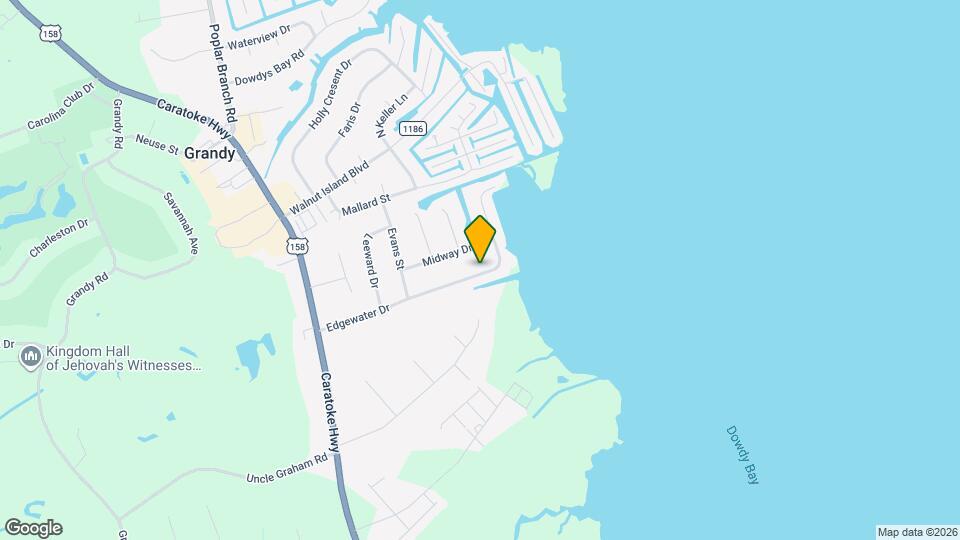 135 Edgewater Dr Map and Location Details