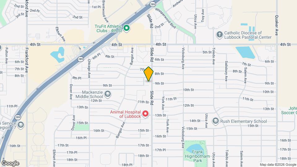 5204 9th St Map and Location Details