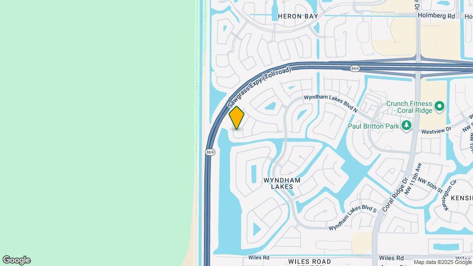 5315 NW 126th Dr Map and Location Details