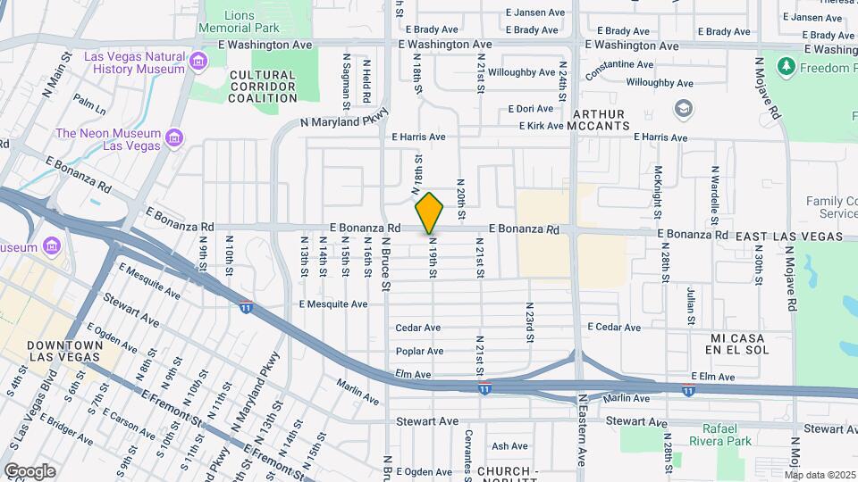513-519 19th St Map and Location Details