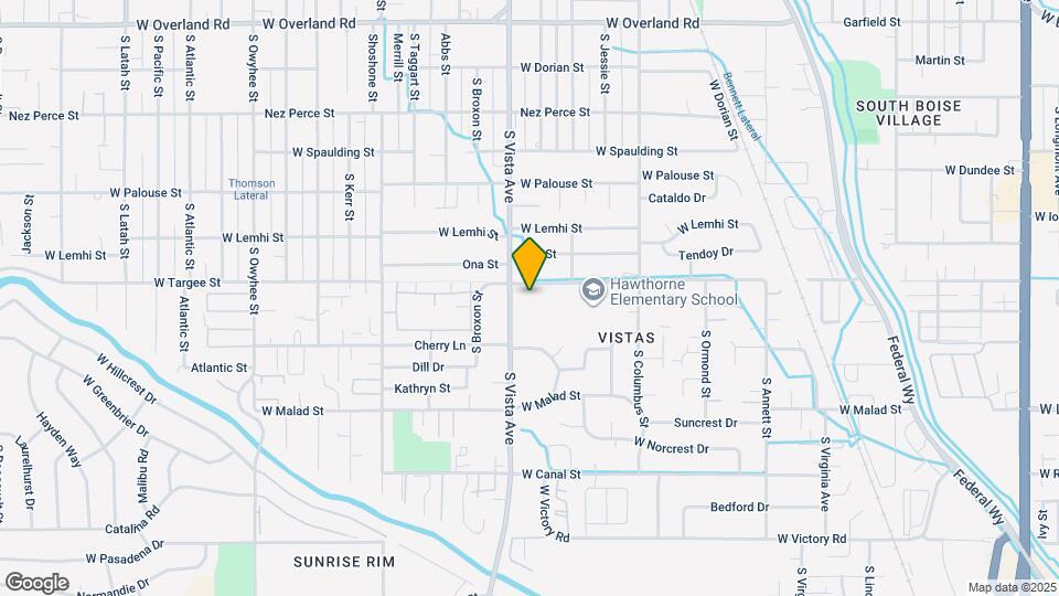 2565 W Targee St Map and Location Details