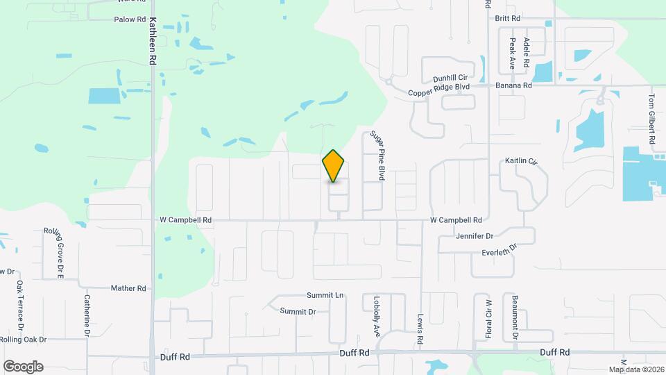 3244 Grand Pines Dr Mapa y Detalles de la Ubicación