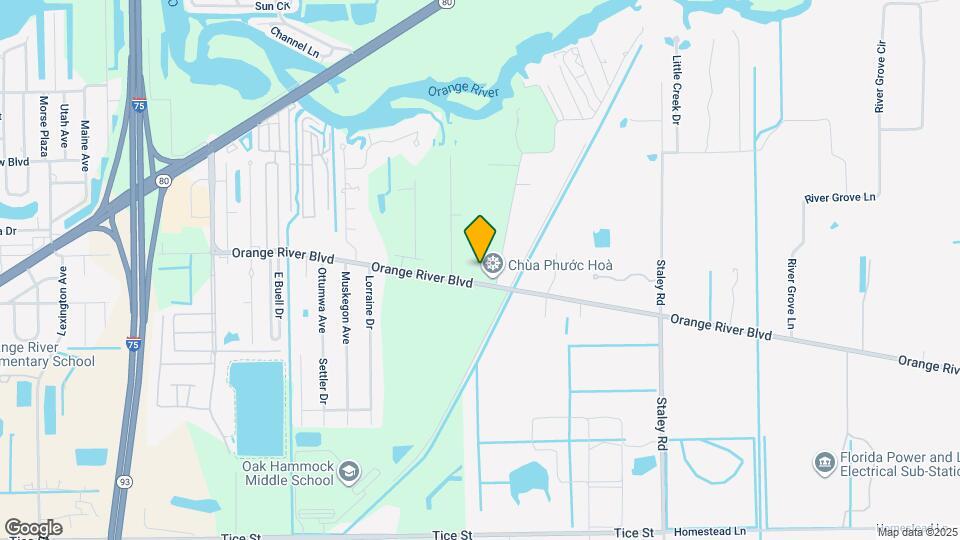 10511 Orange River Blvd Map and Location Details