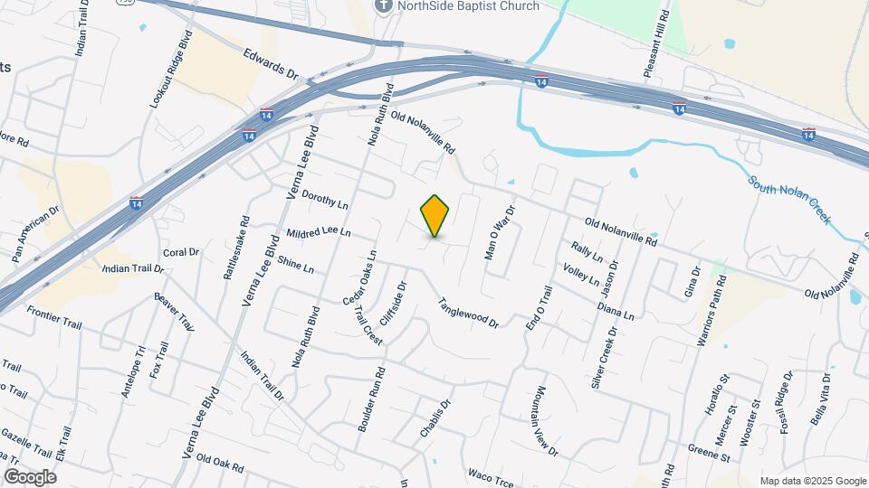 701 Bluebonnet Cir Map and Location Details