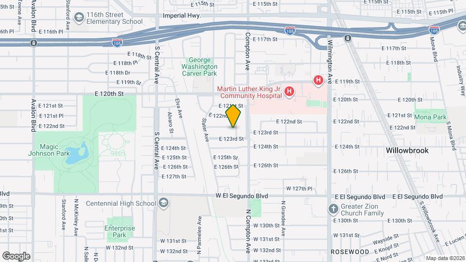12239 Blakley Ave, Unit 1 Map and Location Details