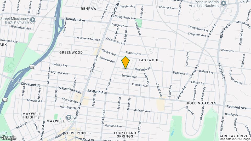 1422 Benjamin St Map and Location Details