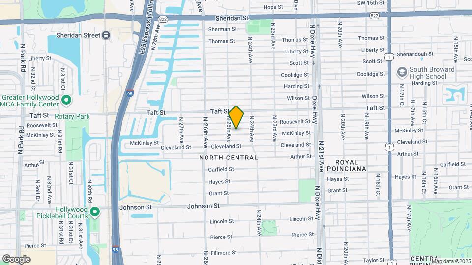 2435 McKinley St Map and Location Details