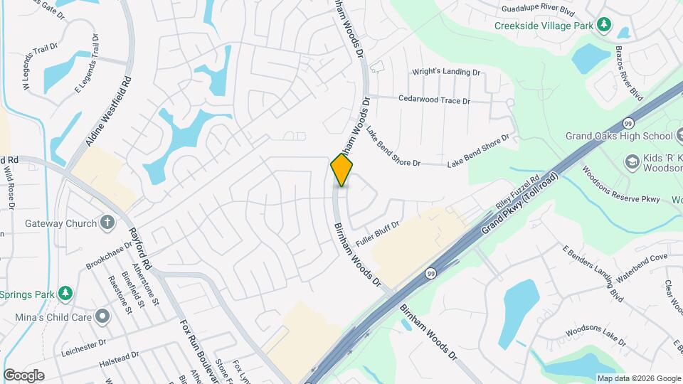 29607 Evergreen Hills Dr Map and Location Details