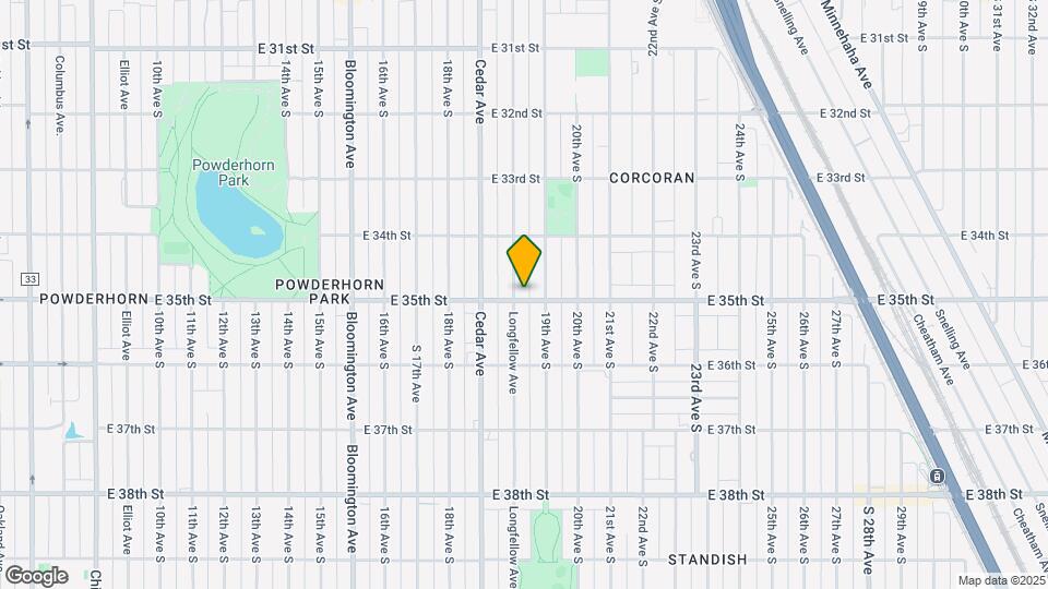 3449 Longfellow Ave, Unit 1 Map and Location Details