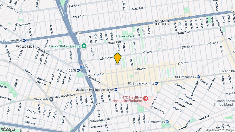 35-35-35-75 75th St Map and Location Details