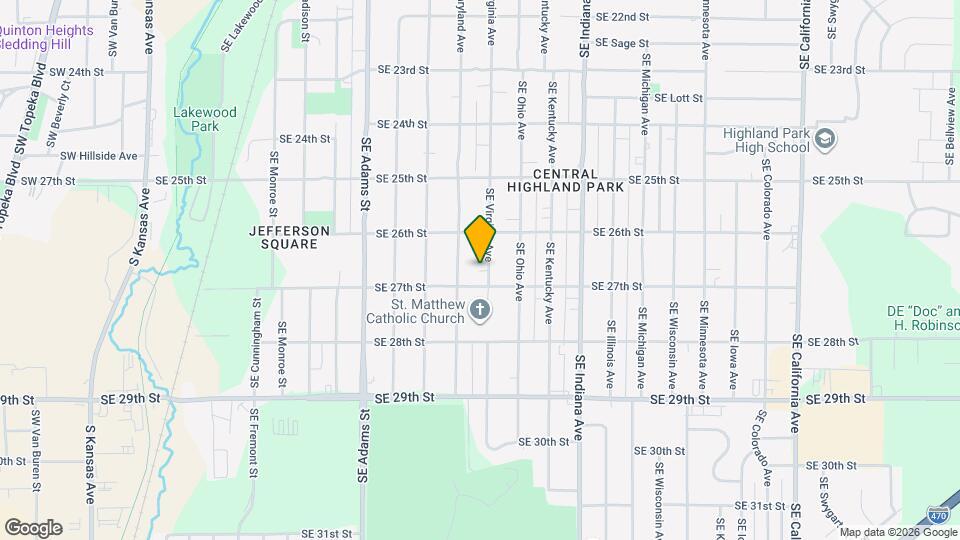 2635 SE Virginia Ave Mapa y Detalles de la Ubicación