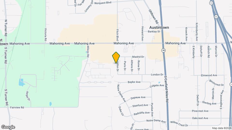 5635 London Dr, Unit unit B Map and Location Details